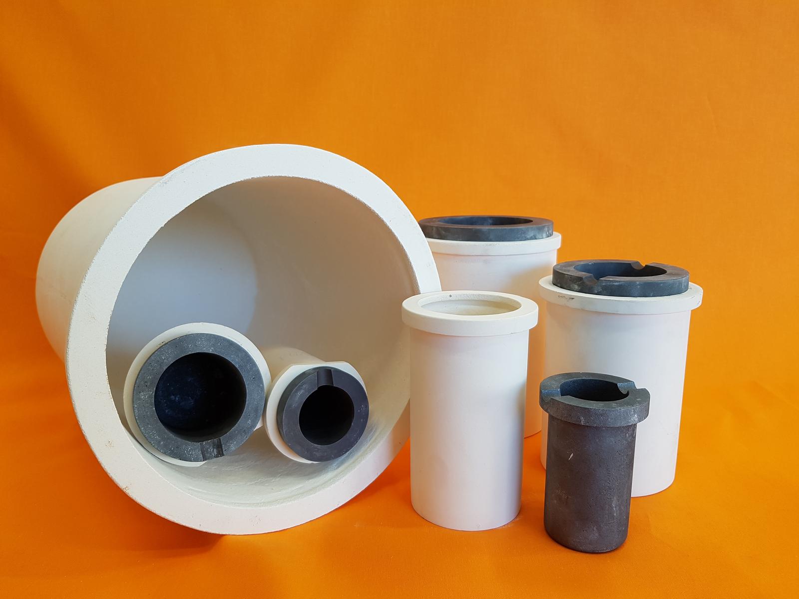 Produit Enveloppe avec collerette pour creuset graphite